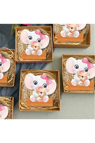 HET Concept 20 Adet Kişiye Özel Hediye Magnet Hediyelik Bebek Çocuk Doğum Gün...