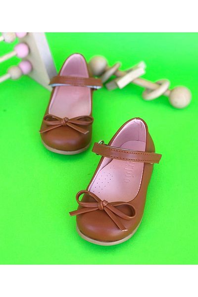 Surpie Shoes Балерини за момичета с тънък лък, червени, бели, черни балерини