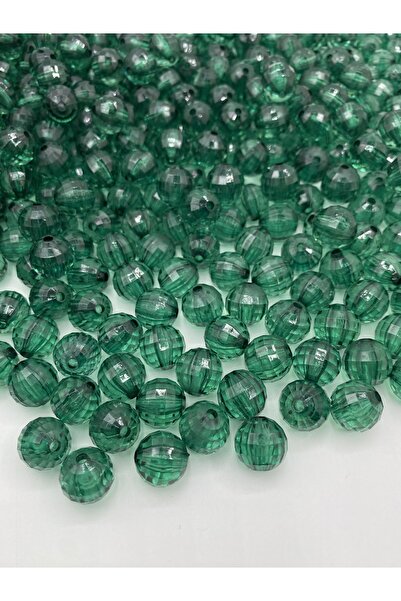 Hedef Bijuteri 14 مللي متر اللون الأخضر الزمردي نموذج عالمي خرز أكريليك ، مجو...
