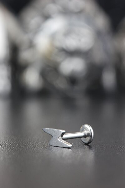 Valhalla 316l Cerrahi Çekil Tragus Helix Conch Şimsek Piercing