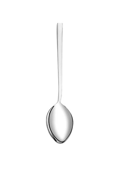 ŞEHRİMOSTARKIRK1 Paslanmaz Çelik Servis Kaşık Sade