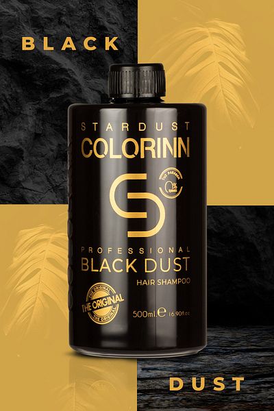 Colorinn Black Dust Shampoo 500 ml