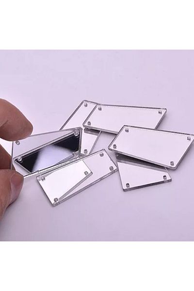 YENİ HEDİYELİK DÜNYAM Φτιάξτε τη δική σας αγκράφα - 4cm 50 Τεμάχια Ακρυλικό