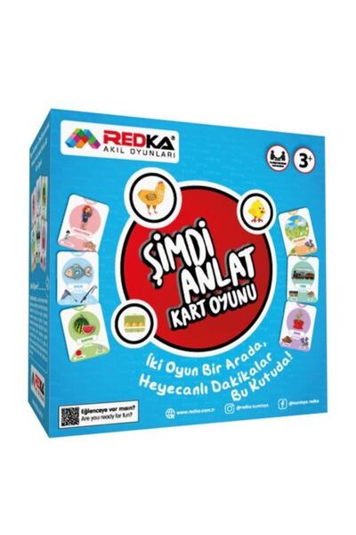 Redka Tell Now Card Game Thrilling Minutes Attention Focus Speed Reflex