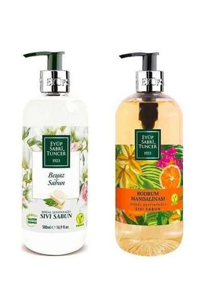 Eyüp Sabri Tuncer Liquid Soap White Soap And Bodrum Tangerine 500 Ml