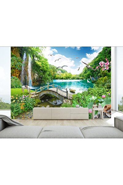 umut gergi tavan Doğa Manzaralı Duvar Kağıdı Tek Parça