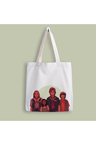 designedfy Stranger Things 5 platnena torba sa štampanjem