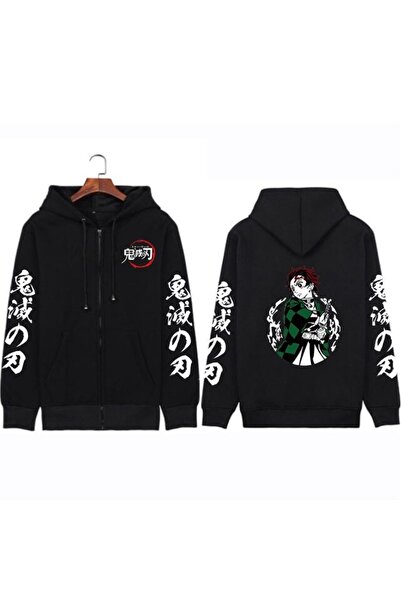GALASHOP هودي بغطاء للرأس من Demon Slayer Kamado Tanjirou Mod680