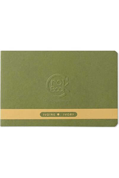 Clairefontaine Crok'book 90gr Ivory Sketch Defteri 24 Sayfa 17x11cm (kısa Kenar Dikişli)