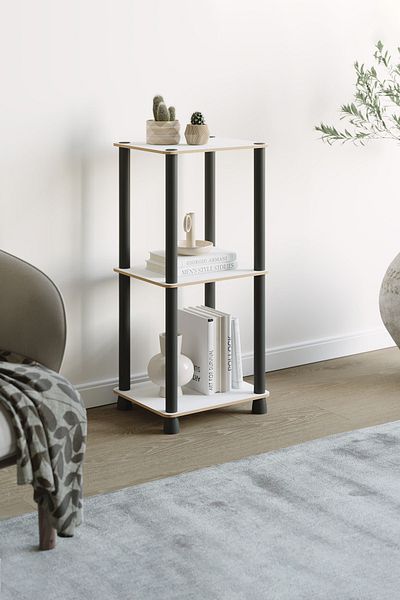 ATA HOME Многофункционален дървен рафт Органайзер Рафт за книги