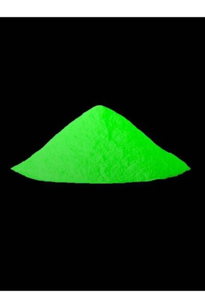 Arcan Ticaret Fosfor Toz Boya Karanlıkta Parlayan Renk Yeşil 5 Gram