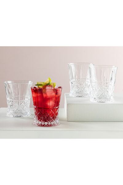 English Home Rhoda Cam 4'lü Meşrubat Bardağı 260 ml