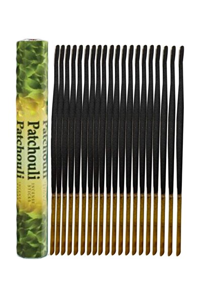 ENJOY SHOP Patchouli Aromalı Çubuk Tütsü 20 Adet / 20 Pieces