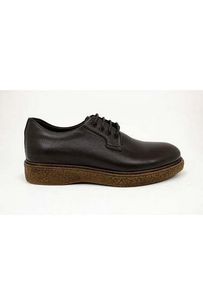 Clasica Genuine Leather Brown Casual Men's Shoes