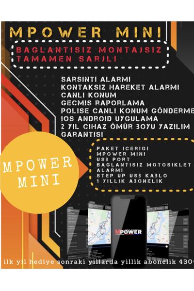 mpower mobil takip sistemleri Npower Mini Baglantisiz Takip Sistemi