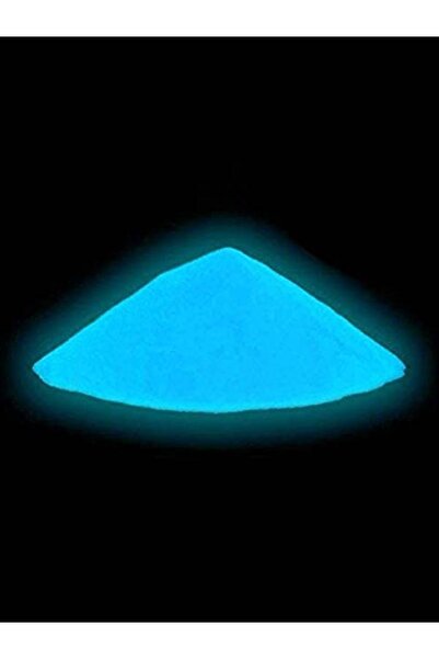 Arcan Ticaret Fosfor Toz Boya Karanlıkta Parlayan Renk Turkuaz 5 gram