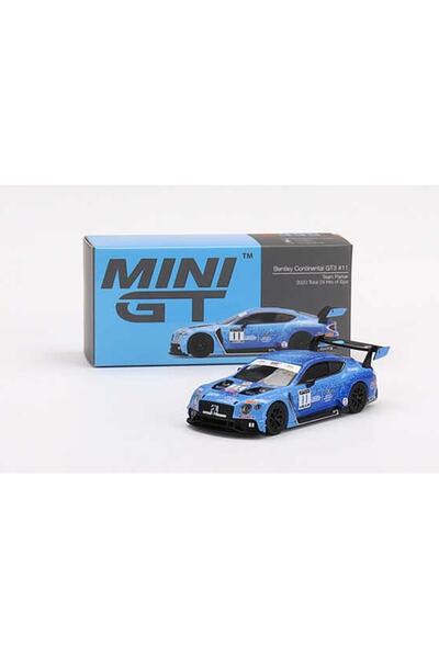 mini gt Bentley Continental Gt3 Team Parker 2020 Total 24hrs Of Spa