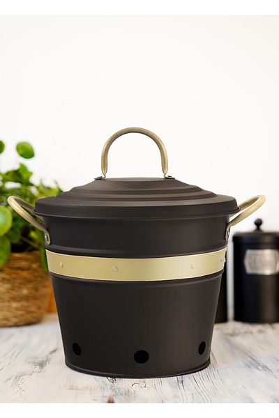 The Mia Galvin Potato Onion Bucket Black