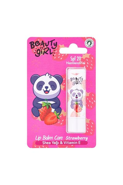 Beauty House Strawberry Lip Balm Lip Moisturizer 5 Gr