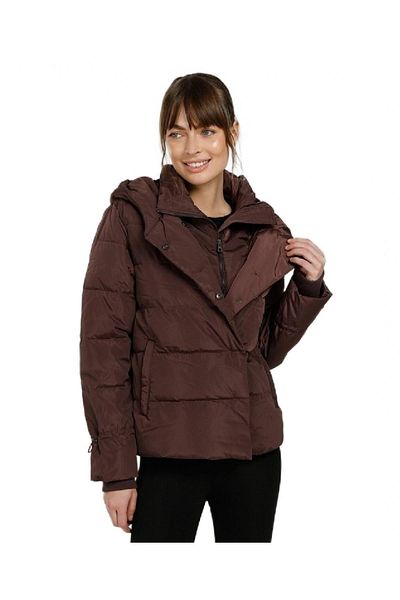 lumberjack W-sn71 Karina Coat Waterproof Coat Claret Red Women's Coat