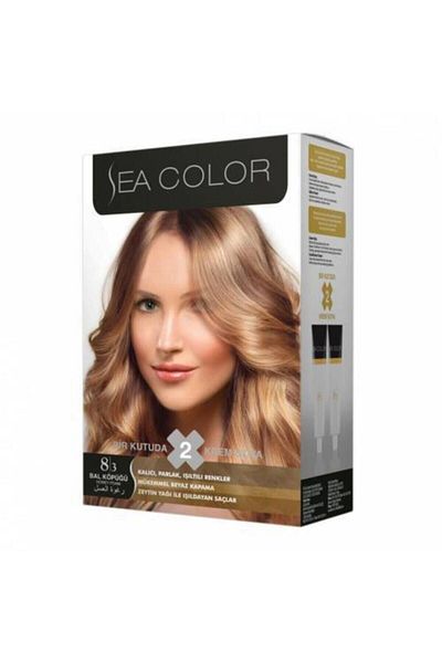 Sea Color Honey Foam Hair Dye 8.3