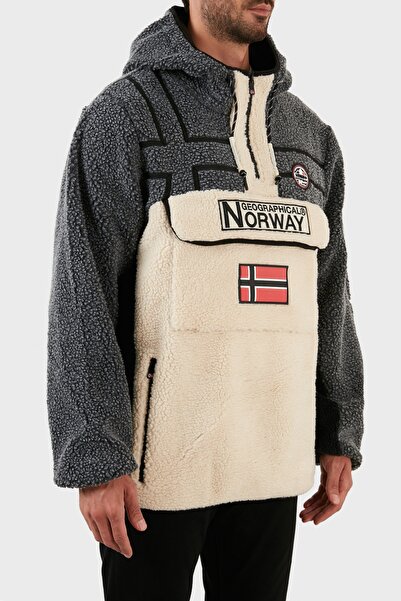 Norway Geographical Ανδρικό Fleece - Μαλακή Υφή, Ψυχρή Ανθεκτική, Κουκούλα Rıakolo