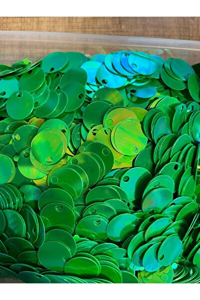 Gönülden Tasarım Зелен печат за завеса Supla, 2 см, лазерно изрязан, 50 гр.