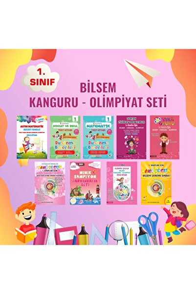 Altın Nokta Basım Yayın 1. Sınıf Bilsem Kanguru - Olimpiyat Seti