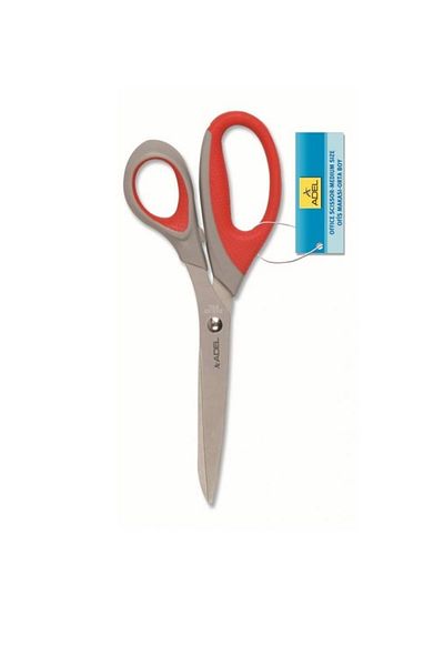 Adel Medium Size Office Scissors Red 1 Piece