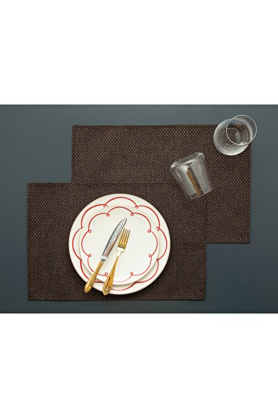 English Home Stella 2'li Amerikan Servis 30x45 Cm Bej