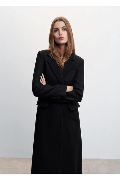 MANGO Woman Long Woolen Coat