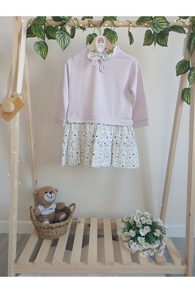 DFN Rochie cu detaliu hanorac