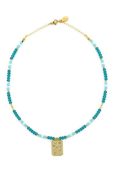 Atelier Sriza Kristal Taşlı Kolye Anita
