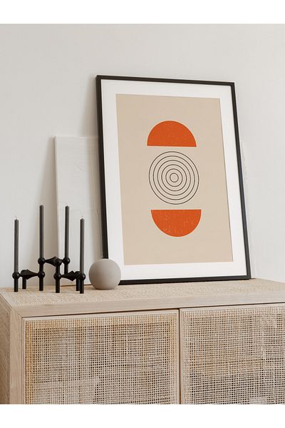 Postifull Minimalist and Aesthetic Wall Painting, Frameless Poster, Living Room, Kitchen and Office Wall Decoration