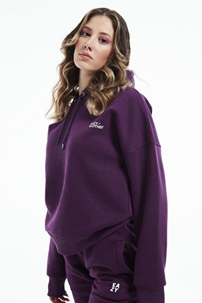 Eazy Co Дамски зимен анцуг Eazy Basic Plum Premium