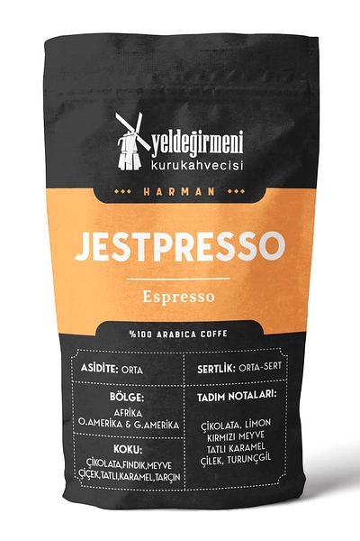 Yeldeğirmeni Kurukahvecisi Jestpresso 1000g Espresso Coffee
