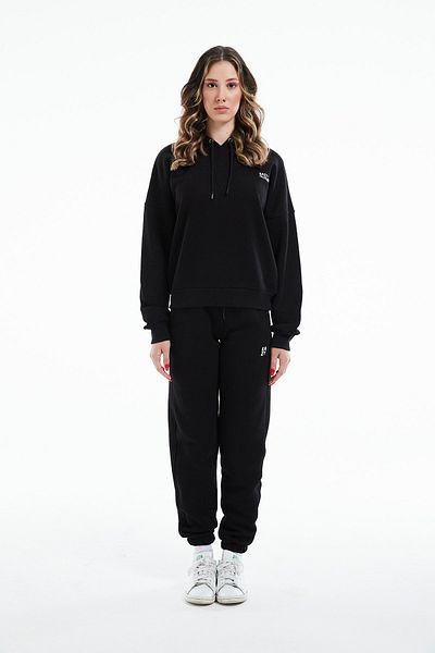 Eazy Co Γυναικεία φόρμα χειμερινής φόρμας Eazy Basic Black Premium