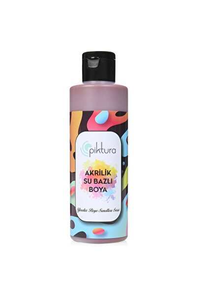 Piktura Su Bazlı Akrilik Silikonlu Silinebilir Iç Cephe Duvar Boyası 200ml Kü...