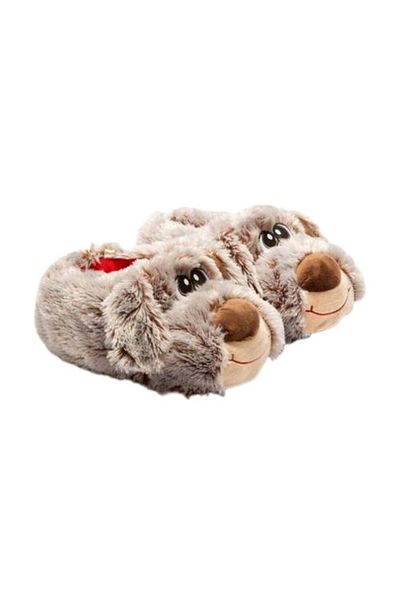 Twigy Aa0627 Tw Lodos Unisex Παντόφλες Γκρι Ζώου