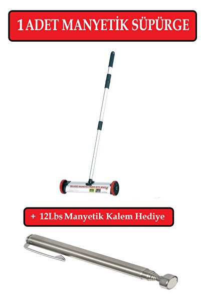 AYMAGNET Manyetik Süpürge, Mıknatıslı Metal Çivi Vida & Iğne Toplama Arabası