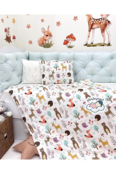 ebabynest Cute Animals Series Water Green Sleeping Set