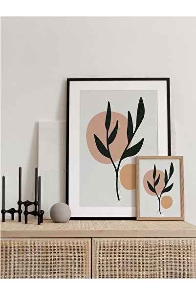 Postifull Botanical and Aesthetic Wall Painting, Frameless Poster, Living Room, Kitchen and Office Wall Decoration