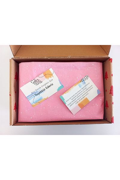 anka design Thank You Card Thank You Cart 25 Pieces 8 X 5cm