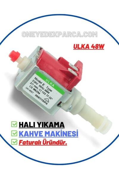 Ulka Halı Yıkama Ve Kahve Makinesi Su Pompası Motoru (48 Watt - 230v)