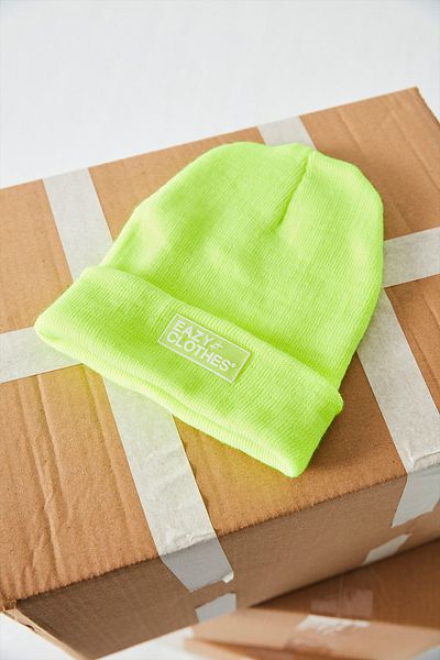 Eazy Co Eazy Basic Unisex Neon Yellow Beret