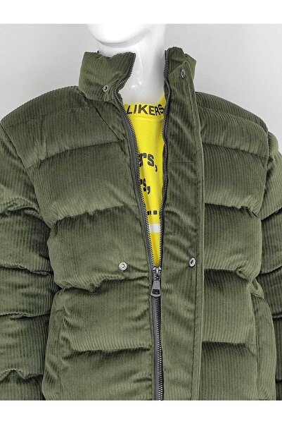 MODA ARPOL 6-15 Yaş Kalın Yandan Cepli Erkek Çocuk Kadife Mont