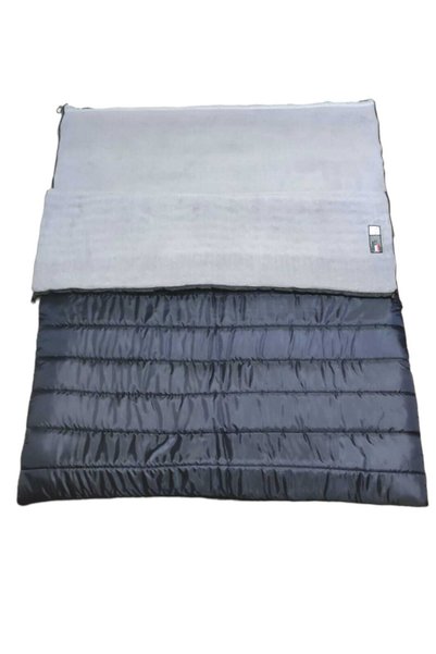 CAMP STORY Neo -23 350 gr Elyaf 200 gr Peluş Polarlı Çift Kişilik Uyku Tulumu Lacivert
