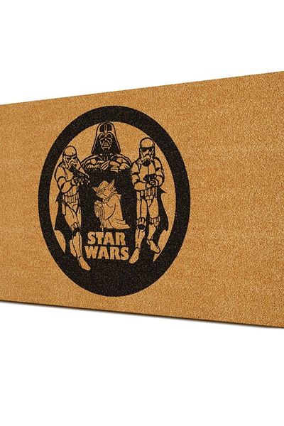 Decovetro Covoraș cu model Star Wars - Design pentru fața ușii