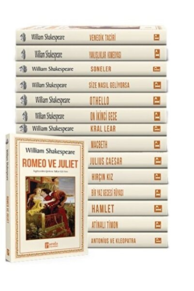 Parola Yayınları Shakespeare Eserleri Seti (15 KİTAP)