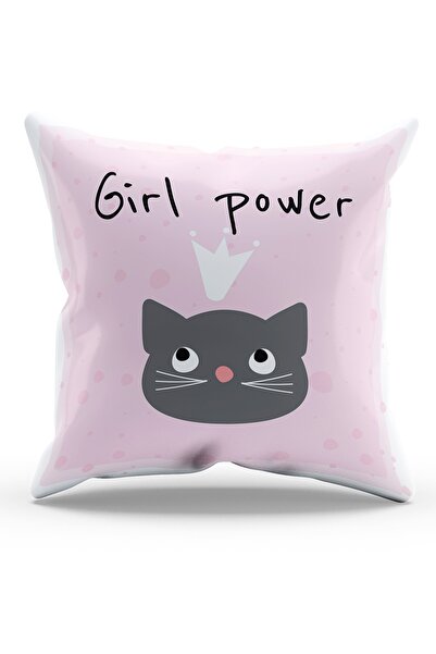 Moud's Dvostrano Štampano Girl Power-2 Sa deznom Antilop Navlaka za jastuk
